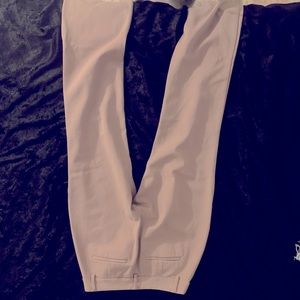 Express columnist barely boot Dusty rose colored mid rise trousers